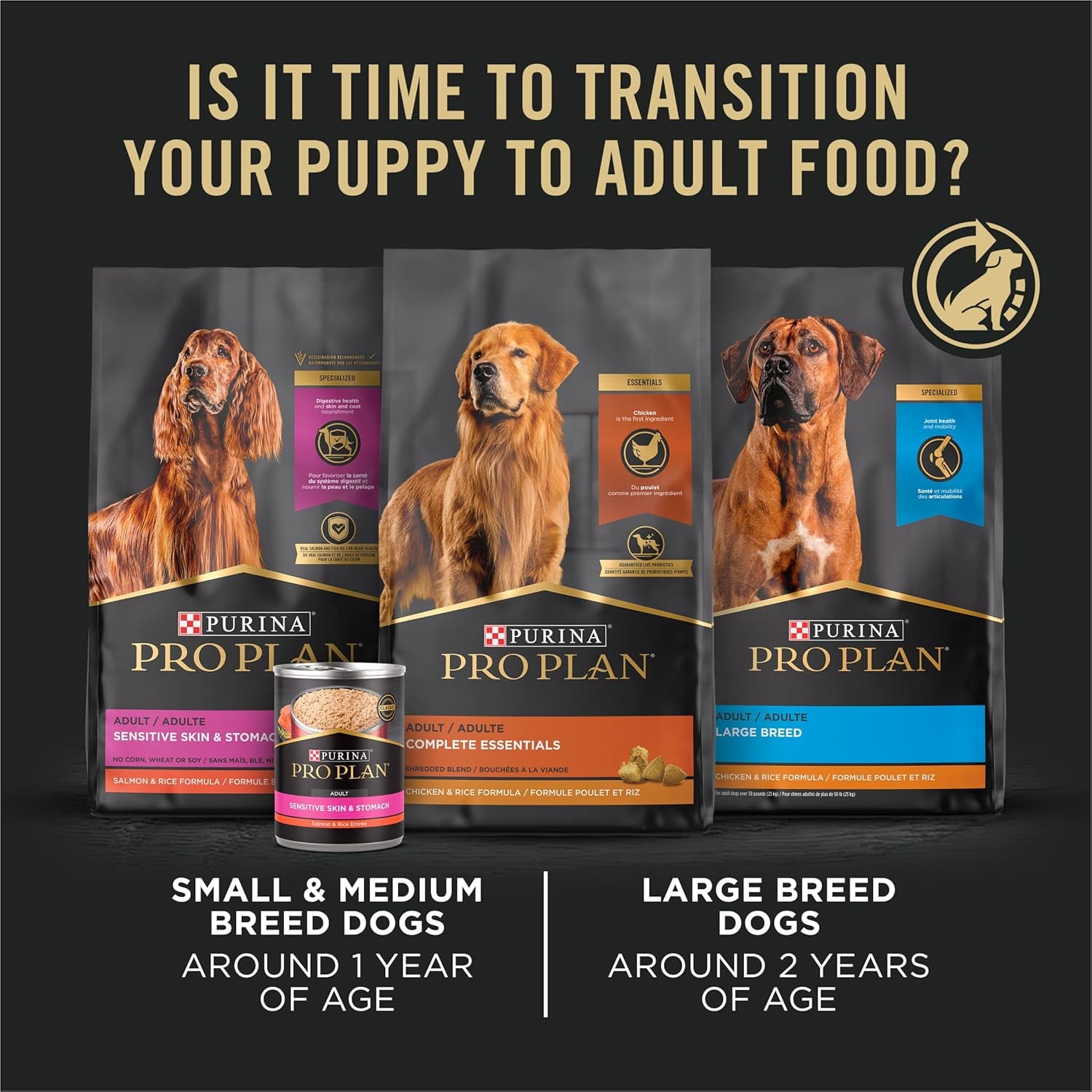 Purina Pro Plan High Protein Small Breed Puppy Food with DHA - Chicken & Rice Formula, 18 lb. Bag (Packaging May Vary)