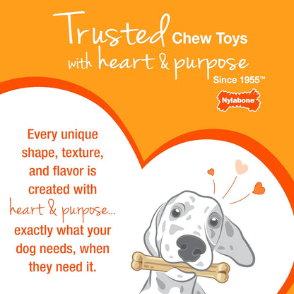 Puppy Starter Kit: 5 Assorted Chew Toys and 1 Natural Treat for Small Dogs (Up to 25 lbs) - Bacon & Chicken Flavor, 6 Pack