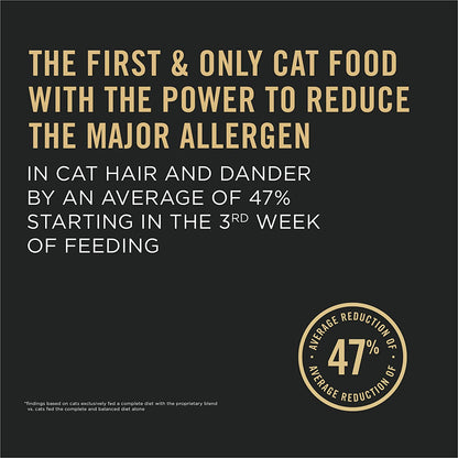 Purina Pro Plan LiveClear Weight Management Cat Food with Chicken and Rice Formula - 3.2 lb Bag