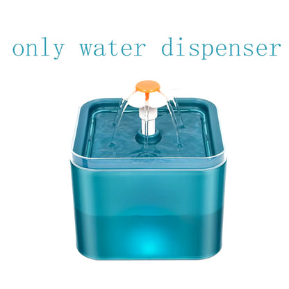 4L Smart Automatic Pet Feeder with Tuya WiFi and 2L Water Fountain for Dogs and Cats
