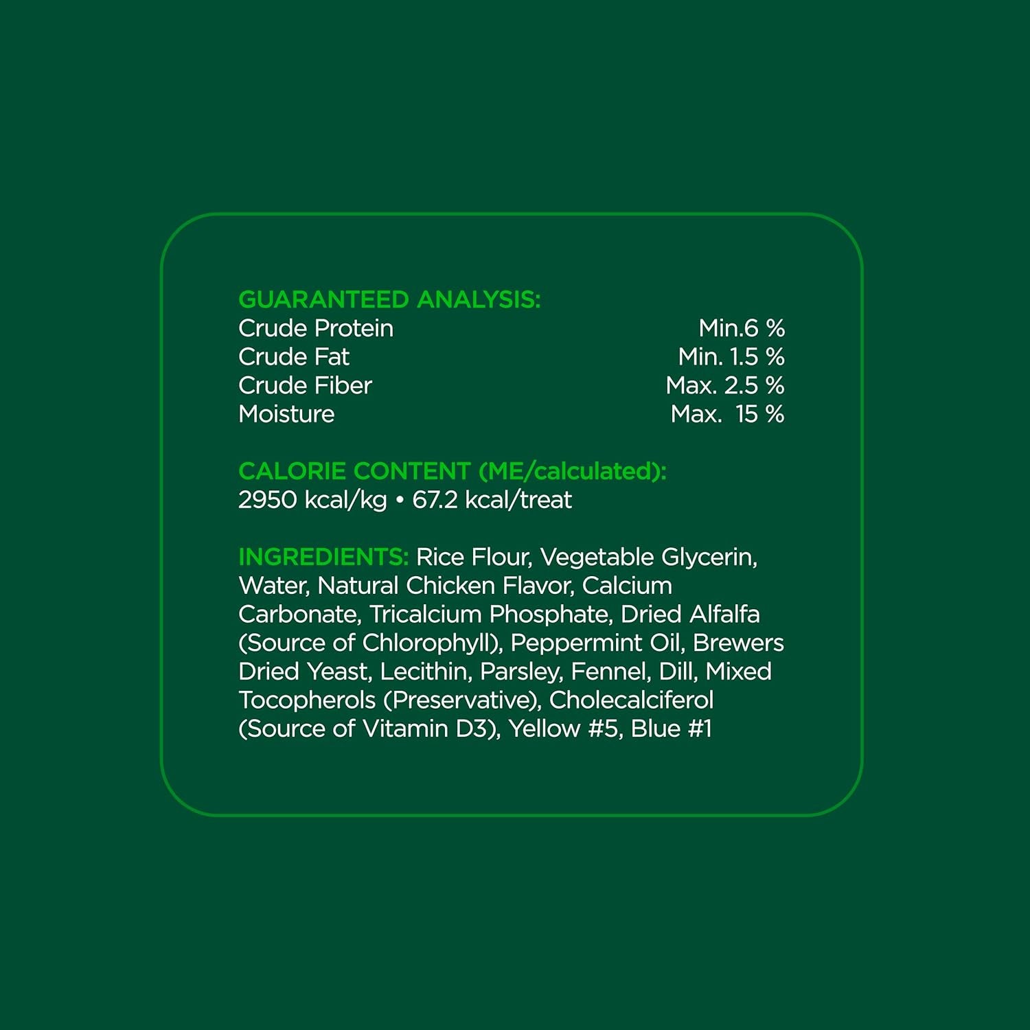Vet-Recommended Mint-Flavored Dental Chews for Medium Dogs (25-50 lbs) - 20 Count, Promotes Oral Health by Reducing Plaque, Tartar, and Bad Breath