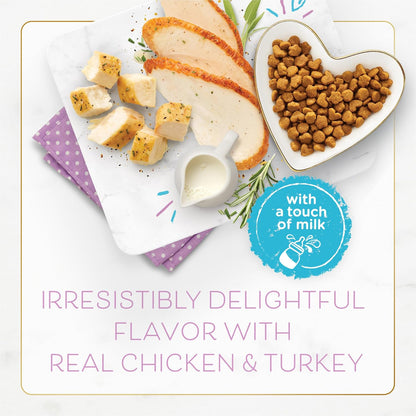 Purina  Kitten with Savory Chicken and Turkey Kitten Dry Food - 7 Lb. Bag