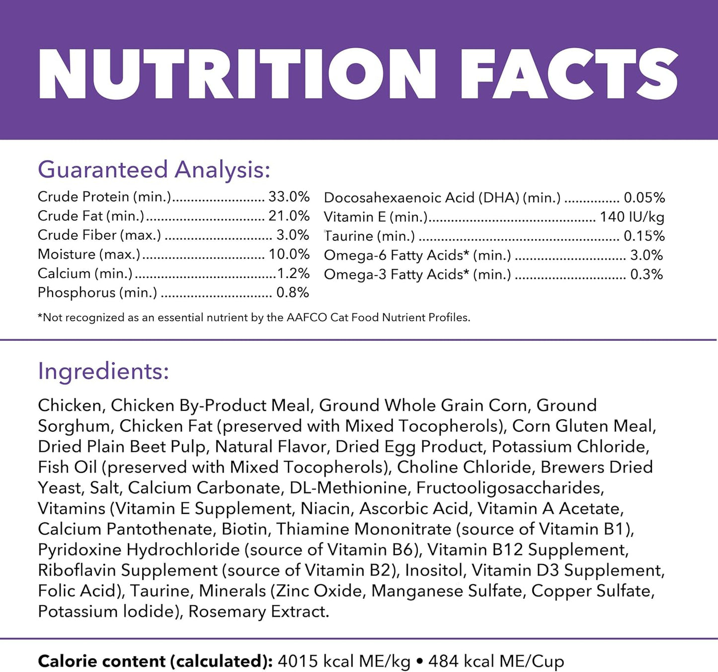 Proactive Health Dry Cat Food for Kittens, Nutrient-Rich Recipe with Real Chicken, 16 lb Bag