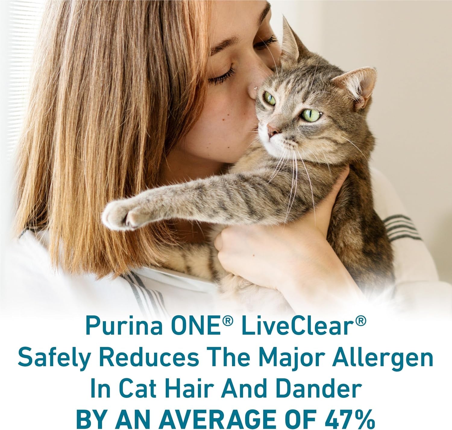 Purina ONE LiveClear Allergen-Reducing Dry Kitten Food with Real Chicken - 2.8 lb Bag