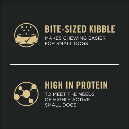 Purina Pro Plan High Protein Small Breed Puppy Food with DHA - Chicken & Rice Formula, 18 lb. Bag (Packaging May Vary)