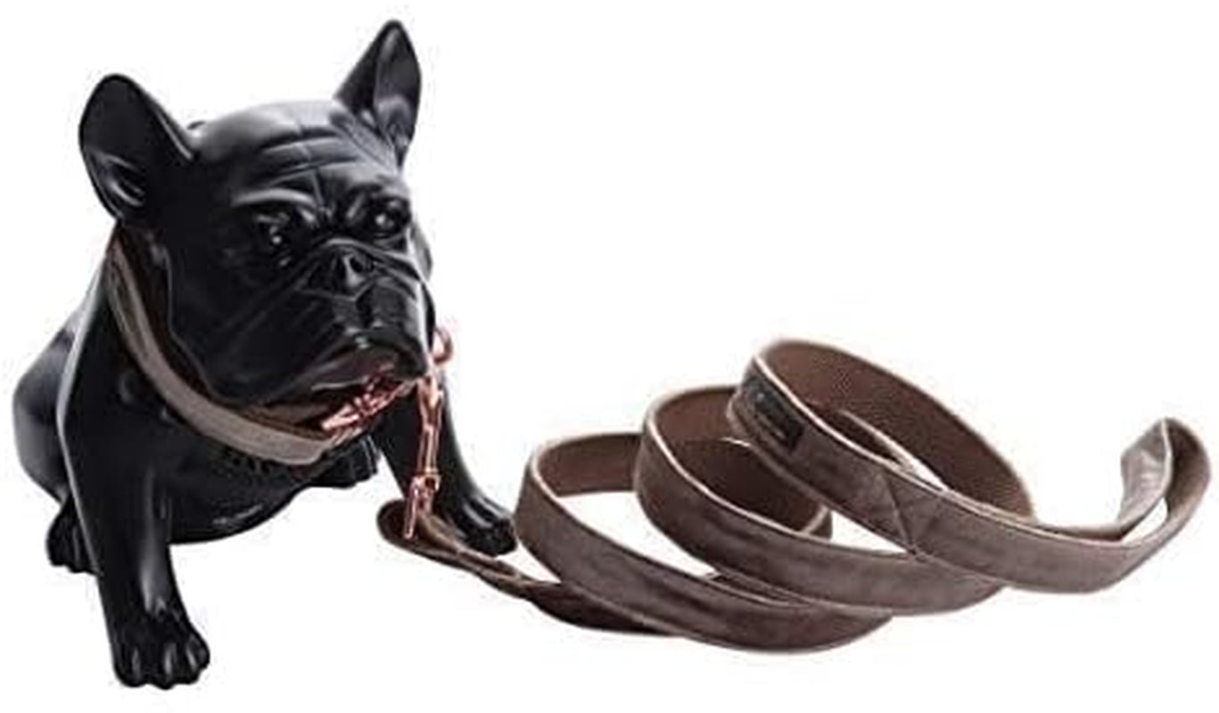 Velvet Dog Collar and Leash Set - Adjustable, Soft, and Comfortable for Dogs